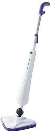 Quest 41989 Electric Steam Mop / 180° Triangular Swivel Head / 350ml Tank Capacity/Microfibre Mop Head/Works on Hard Floors/Chemical Free / 1300W