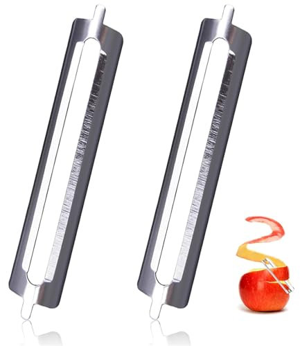 2 Stück Sparschäler Tupper,Sparschäler Ersatzklingen für Spargelschäler Tupperware Ersatzklinge,Gemüseschäler für Vegetable Peeler Gurkenschäler Potato Peeler,Neuer Kartoffelschäler Schälmesser