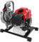 Benzinmotorpumpe 1.25kw Benzin Wasserpumpe Motorpumpe mit 2-Takt-Motor Gartenpumpe Das Design mit manuellem Start Teichpumpe Gartenpumpe Gartenpumpe für die Bewässerung und Besprühen