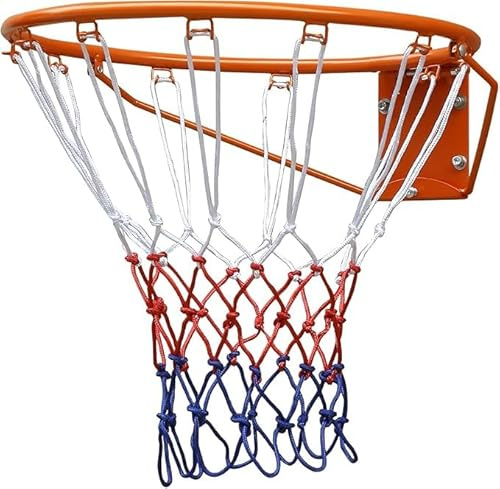 Professioneller faltbarer Basketballkorb mit Netz, Indoor/Outdoor Hängendes Basketballnetz, Wandbehang, 32 cm