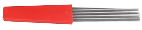 ZUUOZBYY Guiro Brush Scraper Stainless Steel Multipurpose Hand Percussion Instrument Scraper for Party