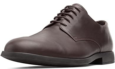 Camper Truman-K100243, Zapatos de Cordones Derby Hombre, Braun Dark Brown 200, 40 EU