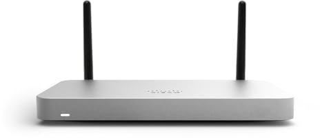 Cisco Meraki MX68W Cloud Managed Security Appliance with 802.11ac