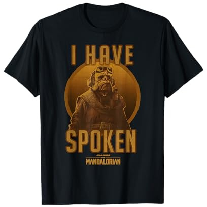 Star Wars The Mandalorian Kuiil I Have Spoken Portrait T-Shirt
