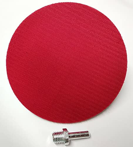 Kraftfeld Schleifteller Ø 125 mm + M14 Spanndorn für Winkelschleifer & Bohrmaschine