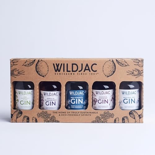 Wildjac Gin Gift Set – Gin Miniatures 5x5cl