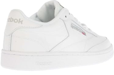 Reebok Men Club C 85 Sneaker, Chalk/Reebok Rubber Gum-06/Retro Gold F23-R, 2.5