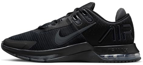 NIKE Air Max Alpha Trainer 4 Herren Sneaker Sneaker Trainingsschuhe CW3396 (Schwarz/Anthrazit/Schwarz 002) UK7.5 (EU42), Schwarz , 42 EU