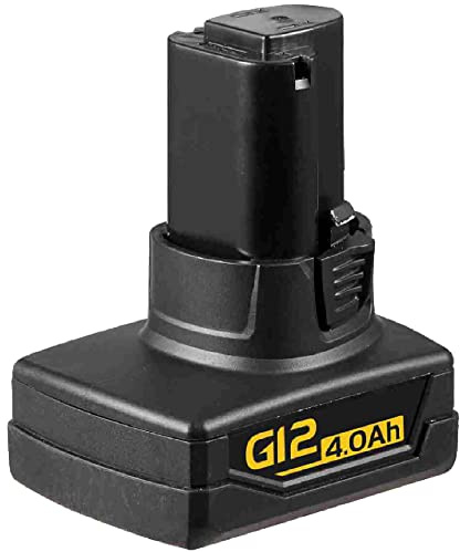 Durofix B1225LA-2 G12 Series 12V (10.8V) 4.0 Ah Lithium-ion Interchangeable Power Tool Battery Pack | Rechargeable Battery for All Power Tools from The G12 Series Range