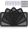 YIMATEECO Staubfilter Lüfterabdeckungen 120mm PC Staubfilter mit Magnetrahmen, Ultrafein Nylon 80 Maschen Lüfterabdeckung für Computer-Kühlerlüfter,PC lüftergitter (NYLON, 120 * 120mm, 5Stü, Schwarz)