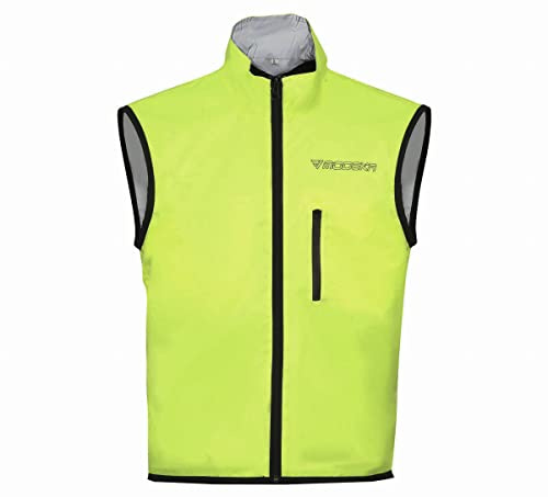 Modeka Gilet de sécurité double œil réversible moto pour jour et nuit Taille 4XL