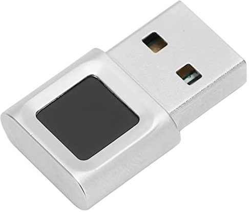 Elprico USB-Fingerabdruckleser für Windows, 360 Grad Touch Fast Matching High Sensitivity Hello Fingerabdruckleser für Win-Laptop-Computer