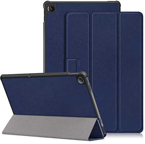 DINGGUAGUA Compatible with Lenovo M10 Plus 3rd Gen 10.6 Inch Case Ultra Slim Lightweight Cover for Lenovo Tab M10 Plus 3rd Gen TB125 TB128,Dark blue