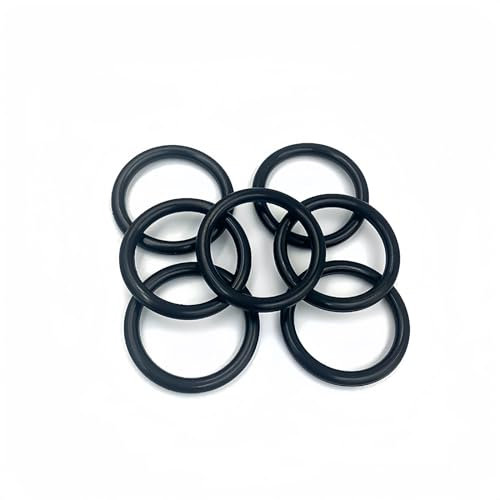 „Boxonly Nitrilkautschuk-O-Ringe, 39 mm Außendurchmesser, 35 mm Innendurchmesser, 2 mm Breite, metrische Dichtungsscheibe, runde O-Ring-Dichtung, O-Ringe, Dichtungstüllen, 50 Stück