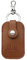 King of Flash USB Flash Drive Portable Travel Memory Stick Shuttle Carry Case - Holds 1 USB Sticks with Keyring Hook (Brown)