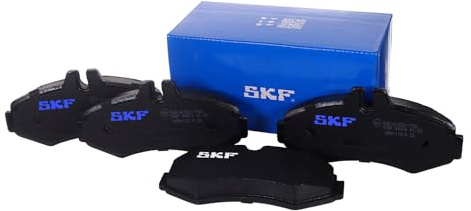 SKF Scheibenbremse Bremsbelag VKBP 80412-4er Set - Position Vorderachse Höhe 77 mm Länge 170 mm Breite 81 mm Dicke 20,5 mm - OE Qualität