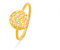 Kkjoy Blume des Lebens Ring aus Edelstahl - Samen des Lebens Versprechen Schmuck - Charming Geschenk für Frauen und Damen