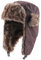 Mashaouyo wasserdichte Skirennmütze wasserdichte Kappe für Herren Baseballmütze Mütze Für Männer (Brown, One Size)