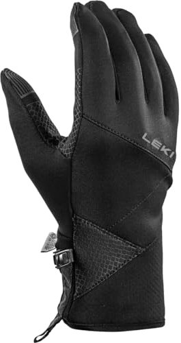 LEKI Traverse Handschuhe, Black, EU 6