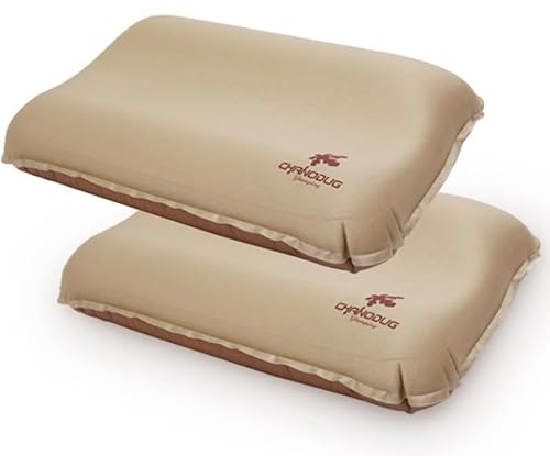 Luminexia Aufblasbares Camping Kissen,Ultraleichtes Aufblasbares Kissen für Strand,Komprimierbar Kompakt Ergonomisch Reisekissen Strandkissen Kopfkissen für Outdoor,Wandern,Auto,Flugzeug