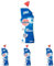 Sagrotan WC-Reiniger Ozeanfrische – 2in1 Reinigungsmittel mit Antischmutzfilm für langanhaltende WC-Frische – 1 x 750 ml (Packung mit 4)