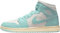 Jordan 1 Mid Scarpe Donna, Vela/Mussola di rugiada leggera, 42 EU