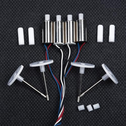 PETSTIBLE Motor Reparatur Ersatzteile Motor Motor und Zahnrad Kit für Syma X5SC X5SW X5HC X5HW RC Drohne Reparatur