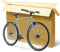 Large Double Walled Bicycle Carboard Box | Flat-Pack Packaging Box for Moving House | Strong Carry Case for TVs, Bikes & Artwork Cardboard Bike for Air Travel | Guitar Shipping Carton with 2 Handles