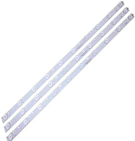 TVAAGHBCBR 2 stücke 32'' 570mm * 17mm 10leds LED Hintergrundbeleuchtung Lampen LED Streifen W/Optische Linse Fliter Kompatibel for TV Monitor Panel 30V