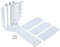 jiingekk Support de montage pour carte graphique PCIE3.0 X16 Support vertical GPU Positionnement flexible Câble d'extension PCIE3.0 en option