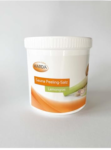 Warda Sauna – Peeling Salz Lemongras Hautpflege 1 Kg
