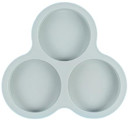 Per friggitrice ad aria in silicone per uovo per stampo accessorio per cuocere pancake, muffin e altro (grigio)