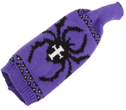 Amosfun Wine Bottle Bag for Halloween Skull Pumpkin Cover Elegant Party Decor for Drinking Accessories