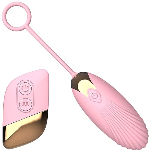 Bullet-vibratoren & vibrationseier – ferngesteuerter vibrator für frauen leises vibro ei wasserdicht mini vibrator rosa 9,5x3,8 cm Fops M103