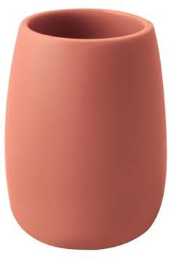 Spirella - Vaso de poliresina Sven Old Rose, un Accesorio práctico y Elegante para tu baño, fácil de Limpiar y Especialmente Resistente a la Humedad.