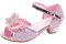 Zylione 721-5 Kinder MäDchen Bogen Perle Strass Tanzschuhe Prinzessin Einzelne Coole Schuhe