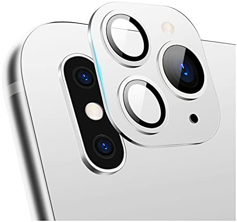 LucBuy Protezione per Obiettivo Fotocamera per iPhone XR/X/XS/XS MAX Converti in iPhone 11/11 Pro/11 Pro Max, Protezione per Obiettivo Posteriore in Vetro Temperato Trasparente Ultra Sottile