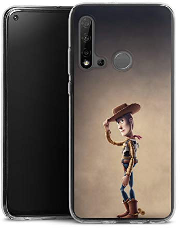Slim Case extra dünn kompatibel mit Huawei P20 Lite 2019 Silikon Handyhülle transparent Hülle Disney Pixar Woody Toy Story
