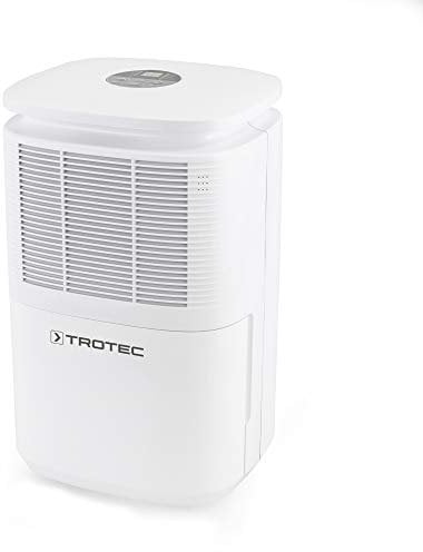 TROTEC Raumentfeuchter elektrisch TTK 30 E – Leistung 12 L/Tag – Fläche 15 m² / 37 m³ – Entfeuchtungsgerät mit Autoabschaltung