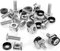 Poppstar M6 x 20 mm Rack Screws & Cage Nuts Kit for 10 and 19 Server Racks (10 Pieces) Server Rack Screws Incl. Washers