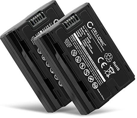subtel 2x NP-W235 Battery Replacement for FujiFilm X-T4 / GFX 50S II / GFX100S / X-H2S NP W235 2250mAh Camera Spare Backup Power Pack