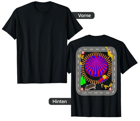 Spielteppich Massage Straße Rücken T-Shirt