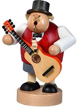KWO Räuchermännchen Gitarrist - 21 cm