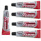 Fast Drying Vulcanizing Cement Fluid Tyre Repair Glue 16.5ml Tubes x 5 Topseal