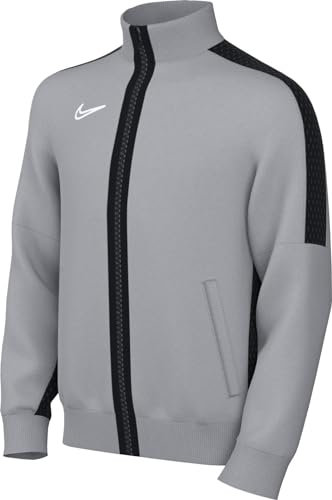 Nike Knit Soccer Track Jacket Y Nk Df Acd23 Trk Jkt K, Wolf Grey/Black/White, DR1695-012, M