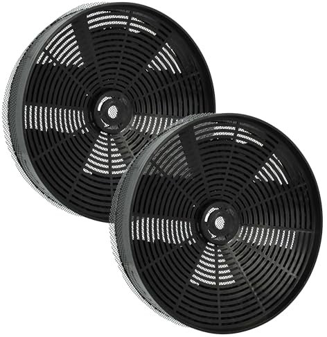 vhbw 2x Filter Aktivkohlefilter kompatibel mit Alno AEF3290N 94242034900, AEF3290S 94242035100 Dunstabzugshaube - Mit Netzbespannung