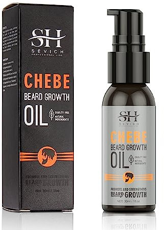 Sevich Chebe Bartöl Herren - Naturals African Chebe Essence Powder, Feuchtigkeitsspendendes Bartwuchs-öl 30ml/ 1.0 Fl.Oz