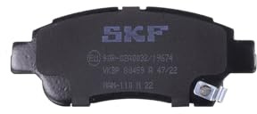 SKF Scheibenbremse Bremsbelag VKBP 80459 A - 4er Set - Position Vorderachse Höhe 77 mm Länge 134 mm Breite 83 mm Dicke 16 mm - OE Qualität