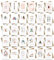 Weihnachtskarten mit Umschlag Set - 30 verschiedene Designs Klappkarten Weihnachtsgrußkarten
