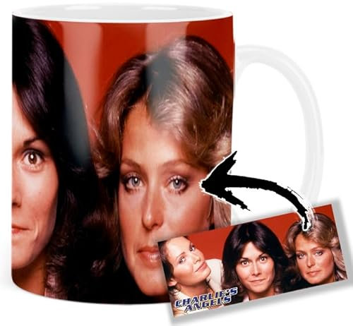 Charlie's Angels Jaclyn Smith Farrah Fawcett Kate Jackson B Tasse Keramikbecher Mug